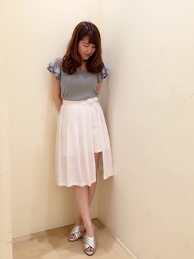 「アイテム（その他シューズ）」を使った、Ayaka Hishizakiさん（レディース・156cm・20代）の春コーディネート