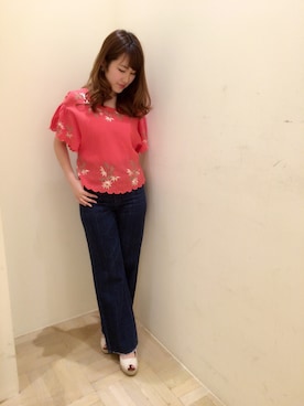 「アイテム（その他シューズ）」を使った、Ayaka Hishizakiさん（レディース・156cm・20代）の夏コーディネート