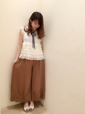 「アイテム（その他シューズ）」を使った、Ayaka Hishizakiさん（レディース・156cm・20代）の夏コーディネート