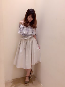 「アイテム（その他シューズ）」を使った、Ayaka Hishizakiさん（レディース・156cm・20代）の夏コーディネート