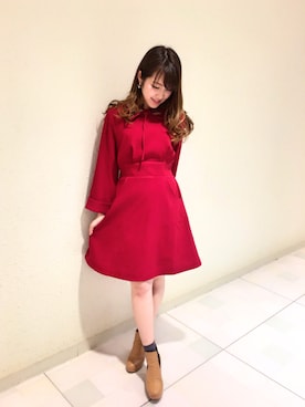 「アイテム（その他シューズ）」を使った、Ayaka Hishizakiさん（レディース・158cm・20代）の秋コーディネート