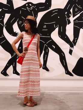 「remi&reid（レミーアンドリード）のアイテム」を使った、noeさん（レディース・160cm）の夏コーディネート