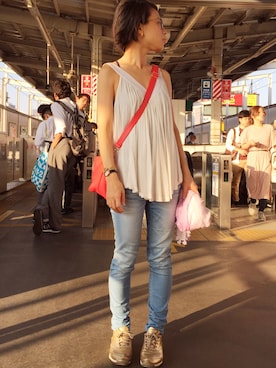 「remi&reid（レミーアンドリード）のアイテム」を使った、noeさん（レディース・160cm）の秋コーディネート