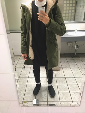 じんさん（メンズ・170cm）の冬コーディネート