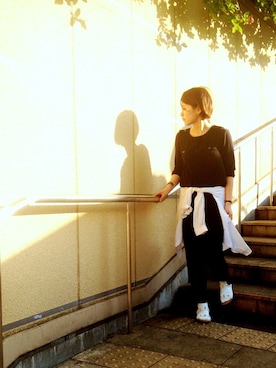 「ミネトンカ」｜noguchiさん（レディース・158cm）の春コーディネート