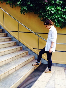 「サンダルに靴下」｜noguchiさん（レディース・158cm）の春コーディネート