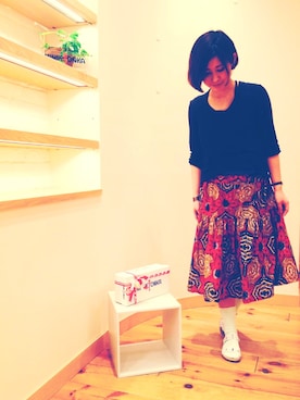 「ミネトンカ」｜noguchiさん（レディース・158cm）の春コーディネート