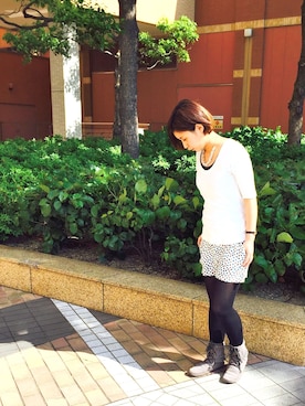 「ミネトンカ」｜noguchiさん（レディース・158cm）の春コーディネート