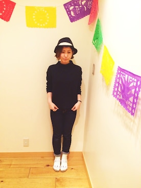 「ミネトンカ」｜noguchiさん（レディース・158cm）の夏コーディネート