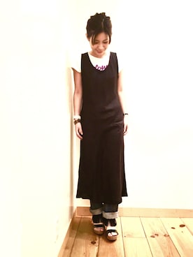 noguchiさん（レディース・158cm）の夏コーディネート