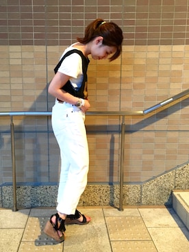 noguchiさん（レディース・158cm）の夏コーディネート