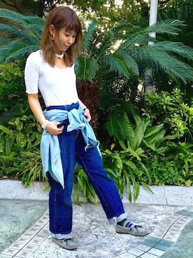 「ミネトンカ」｜noguchiさん（レディース・158cm）の秋コーディネート