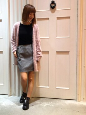 유카⑅⃝さん（レディース・156cm）の秋コーディネート