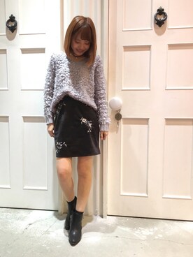 유카⑅⃝さん（レディース・156cm）の秋コーディネート