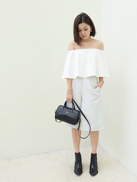 「wear_sg」｜stylist/evonchngさん（レディース・157cm）の冬コーディネート