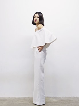 「wearsg」｜「アイテム（その他トップス）」を使った、stylist/evonchngさん（レディース・157cm）の春コーディネート