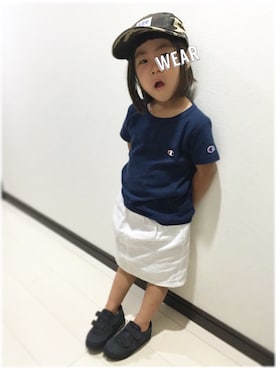 Saku*Hanaさん(キッズ・100cm)の夏コーディネート