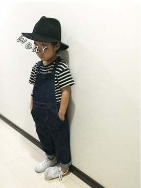 Saku＊Hanaさん（キッズ・100cm）の秋コーディネート