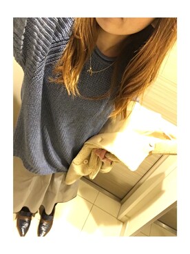 「Ameri（アメリ）のアイテム（その他シューズ）」を使った、ゆきてぃさん（レディース・159cm）の冬コーディネート