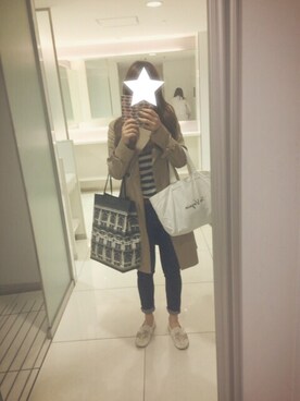 「ROXY（ロキシー）のアイテム（スニーカー）」を使った、kaoriさん（レディース・162cm）の春コーディネート