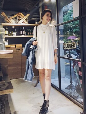 「kerina style」｜Kerina*薛妞妞さん（レディース・161cm）の春コーディネート
