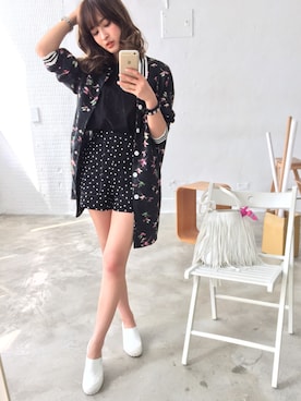 「kerina style」｜Kerina*薛妞妞さん（レディース・161cm）の春コーディネート