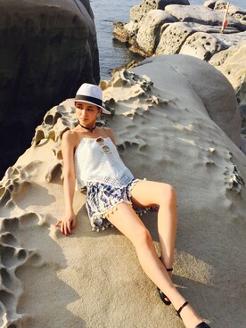 「kerina style」｜Kerina*薛妞妞さん（レディース・161cm）の夏コーディネート