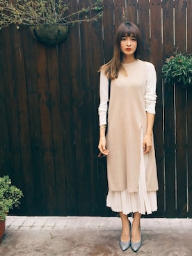 「kerina style」｜Kerina*薛妞妞さん（レディース・161cm）の秋コーディネート