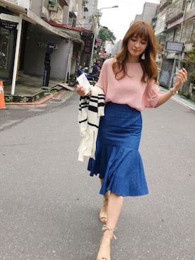 「kerina style」｜Kerina*薛妞妞さん（レディース・161cm）の春コーディネート