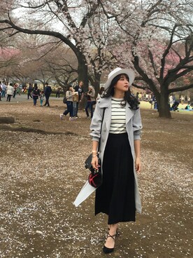 「kerina style」｜Kerina*薛妞妞さん（レディース・161cm）の春コーディネート