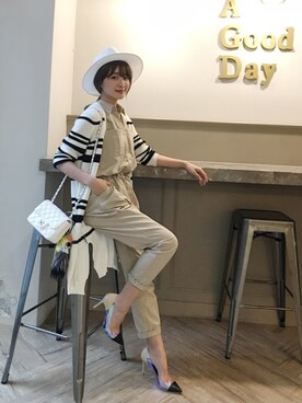 「kerina style」｜Kerina*薛妞妞さん（レディース・161cm）の春コーディネート