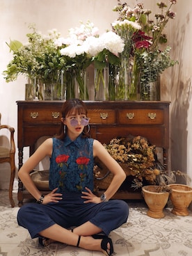 「kerina style」｜Kerina*薛妞妞さん（レディース・161cm）の春コーディネート