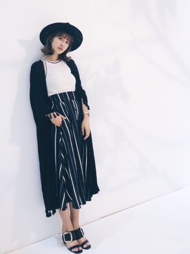 「kerina style」｜Kerina*薛妞妞さん（レディース・161cm）の夏コーディネート