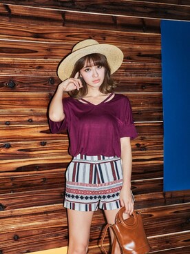 「kerina style」｜Kerina*薛妞妞さん（レディース・161cm）の夏コーディネート