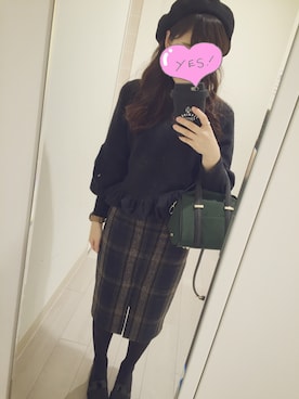 「drive」｜chinatsu.さん（レディース・156cm）の冬コーディネート