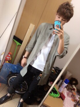 Ka☞Zuさん（メンズ・184cm）の夏コーディネート