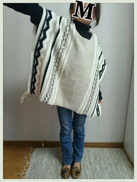 「黒ニット」｜Mirinさん（キッズ・120cm）の秋コーディネート