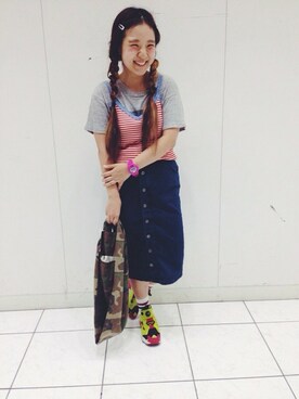 ぽこさん（レディース・158cm）の夏コーディネート