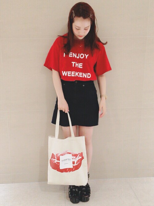 安中亜美さんのコーディネート