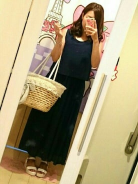 あーりさん(レディース・153cm)の夏コーディネート