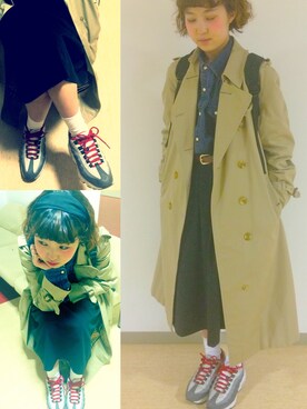 恵さん（レディース・157cm）の春コーディネート