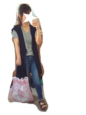 a;)fさん(レディース・155cm)の夏コーディネート