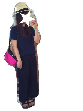 a;)fさん(レディース・155cm)の夏コーディネート