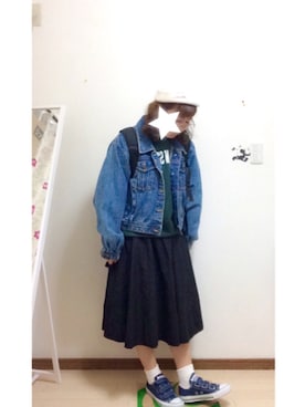 「ベルクロ」｜ｓａｃｈｉさん（レディース・155cm・10代）の秋コーディネート