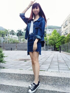 「Lulus」｜minさん（レディース・170cm）の春コーディネート