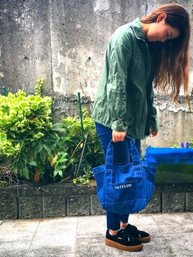 しおりさん（レディース・163cm）の春コーディネート