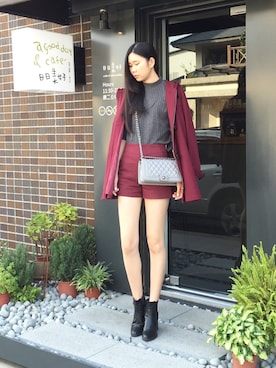 Molly廖毛利さんのコーディネート