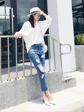 Molly廖毛利さんのコーディネート