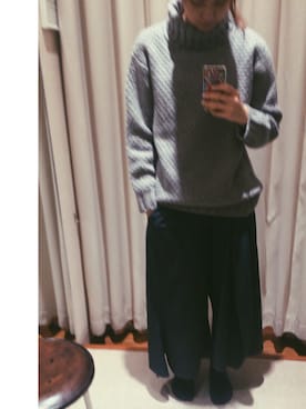 「岡本太郎」｜「アイテム（その他）」を使った、なさん（レディース・160cm）の冬コーディネート