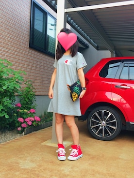 佳奈さん(レディース・154cm)の夏コーディネート